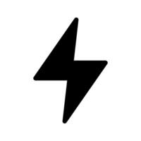 Lightning Icon Symbol Design Illustration vector
