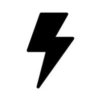 Lightning Icon Symbol Design Illustration vector