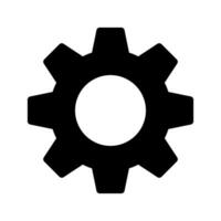 Settings Icon Symbol Design Illustration vector