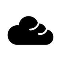 nube icono símbolo diseño ilustración vector