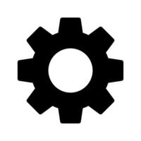 Settings Icon Symbol Design Illustration vector
