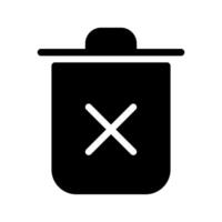 Delete Icon Symbol Design Illustration vector