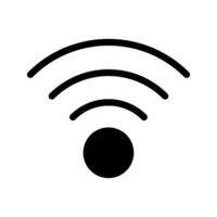 Wifi icono símbolo diseño ilustración vector