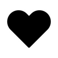 corazón icono símbolo diseño ilustración vector