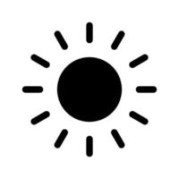 Sun Icon Symbol Design Illustration vector
