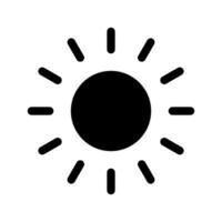 Sun Icon Symbol Design Illustration vector