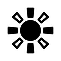 Sun Icon Symbol Design Illustration vector