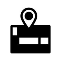 Map Icon Symbol Design Illustration vector