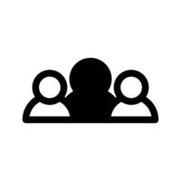 Group Icon Symbol Design Illustration vector