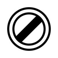 Block Icon Symbol Design Illustration vector