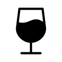 vino icono símbolo diseño ilustración vector