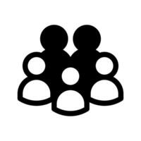 Group Icon Symbol Design Illustration vector