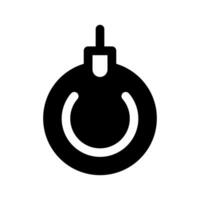 Bomb Icon Symbol Design Illustration vector