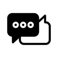 Chat Icon Symbol Design Illustration vector