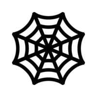 araña web icono símbolo diseño ilustración vector