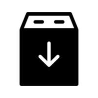 Inbox Archive Icon Symbol Design Illustration vector