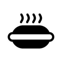 Hot Dog Icon Symbol Design Illustration vector