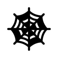 araña web icono símbolo diseño ilustración vector