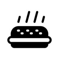 Hot Dog Icon Symbol Design Illustration vector