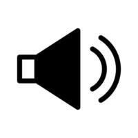 Speaker Icon Symbol Design Illustration vector