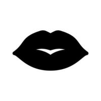 Lips Icon Symbol Design Illustration vector