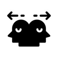 Conflict Icon Symbol Design Illustration vector