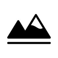 Mountain Icon Symbol Design Illustration vector