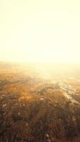 Nepal-Berge im Nebel im Sommer video