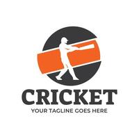 Cricket Logo or football club sign Badge. vector