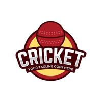 Cricket Logo or football club sign Badge. vector