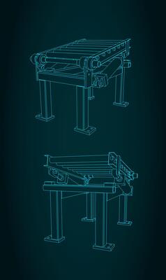 Conveyor lifting mechanism
