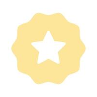 Identification badge design, ready to use icon vector