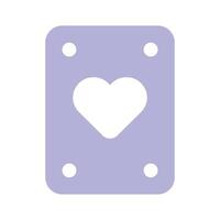 Have a look at this creative icon of poker card, ace of hearts vector