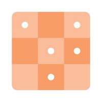 Take a look at this creative icon of chess board, ready to use vector