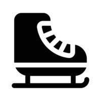 obtener tu sostener en increíble icono de Patinaje zapato vector