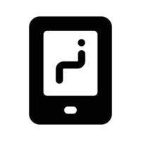 Mobile game , snake game icon design vector