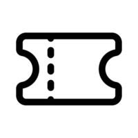 Carefully designed ticket icon, ready to use and download vector
