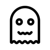 Creatively designed unique icon of pacman ghost, easy to use vector