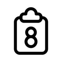 Get this amazing icon of clipboard in modern style vector