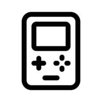 Portable game, electronic game device vector