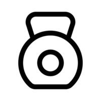 Download this premium icon of gym kettlebell, weight ball design vector