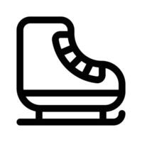 obtener tu sostener en increíble icono de Patinaje zapato vector