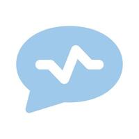 Trendy icon voice recognition, ready for premium use vector