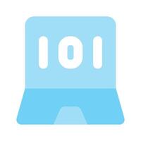 Premium icon of binary coding in trendy style vector
