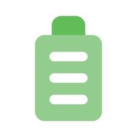 Pixel perfect icon of battery status in unique style, ready for premium use vector