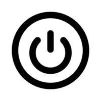 Check this cute icon of power off, trendy of power button vector