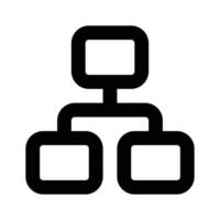 Take this amazing icon of hierarchy in editable style vector