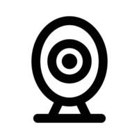 Internet camera, webcam icon design in modern style vector