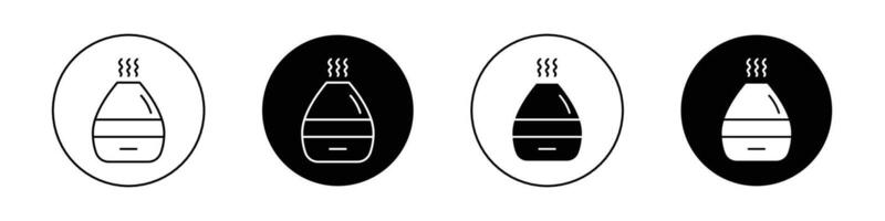 Diffuser icon set vector