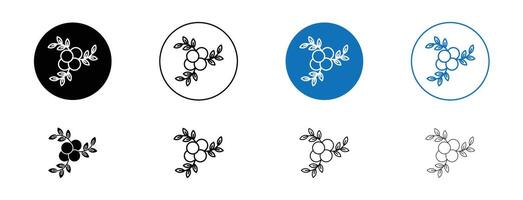 Juniper icon set vector